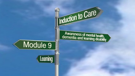induction to care awareness of mental health, dementia and learning disabilities training course